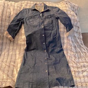Burberry London- Blue Label Denim Dress Size 40- US Medium